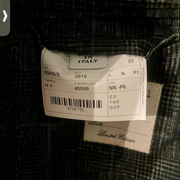 Men’s tailored L.B.M 1911 Blazer - Picture 2 of 5